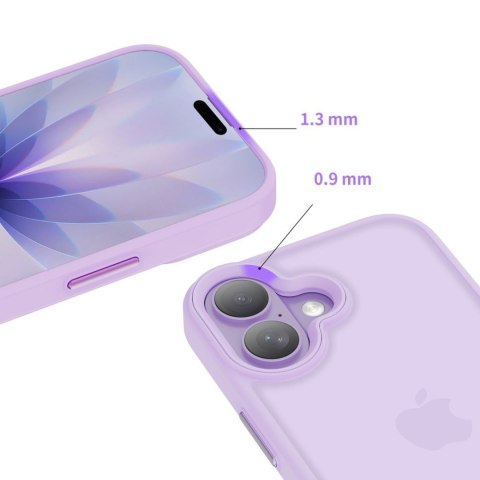 Etui pokrowiec na iPhone 17 MagMat - fioletowy