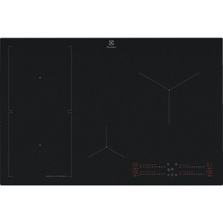 Płyta indukcyjna ELECTROLUX EIS87453IZ SaphirMatt 77 cm | SenseBoil | Hob2Hood | PowerBoost | czarny mat | bezramkowa