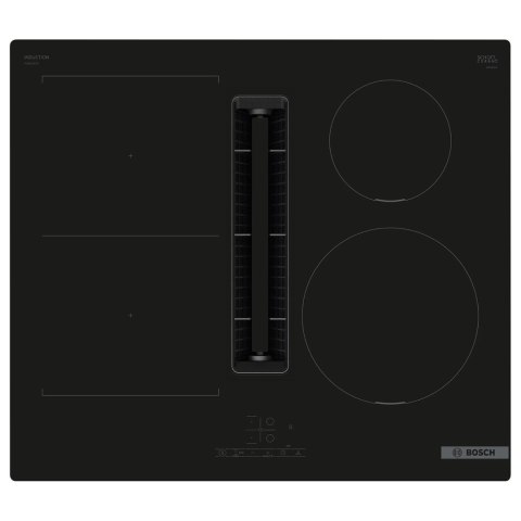 Płyta indukcyjna z wyciągiem Bosch PVS611B16E 60 cm | 4 pola | wbudowany wyciąg | CombiZone | czarny