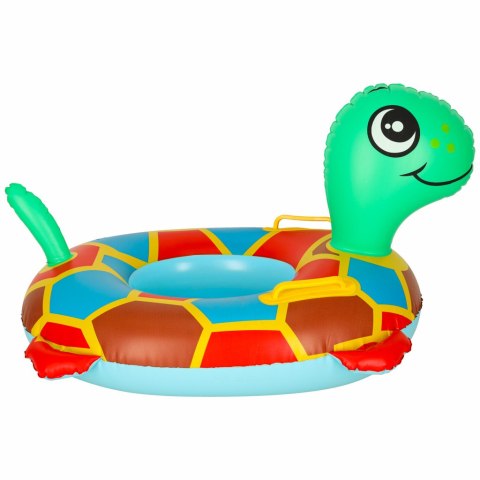 Kółko do pływania dla niemowląt koło pontonik dla dzieci dmuchany z siedziskiem materac żółw 15kg Kik Sp. z o. o. Sp. k.