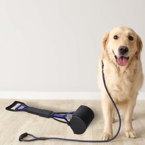 Łopatka do zbierania odchodów kupozbieracz niebieski Kik Sp. z o. o. Sp. k.