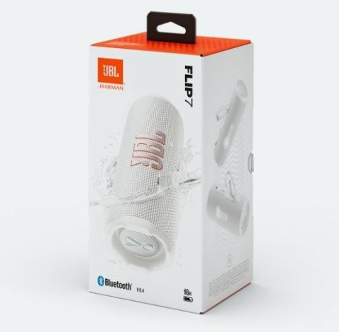 Głośnik mobilny JBL Flip 7 Bluetooth Biały