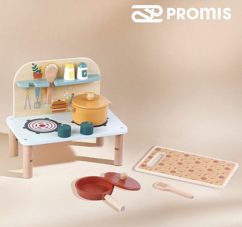 PROMIS MINI KUCHNIA DREWNIANA DLA DZIECI KD08