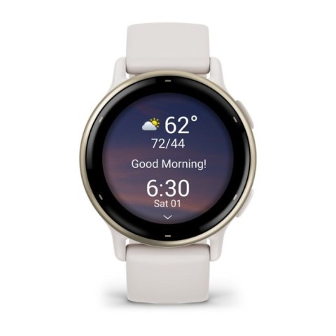 Zegarek sportowy Garmin Vivoactive 5 AMOLED 42mm Ivory