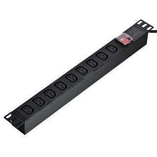 Listwa zasilająca 19"- 9xgniazdo UPS - wtyk UPS-C14