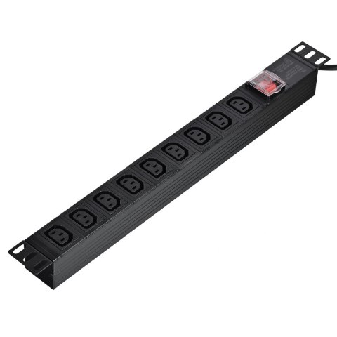 Listwa zasilająca 19"- 9xgniazdo UPS - wtyk UPS-C14