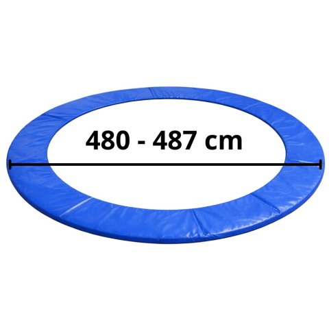 Osłona Sprężyn Do Trampoliny LEAN SPRING PAD Niebieska 480-487 CM 16FT