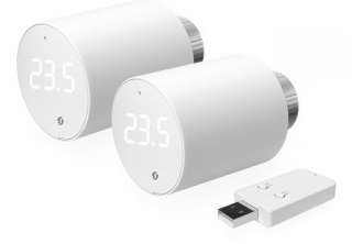 Inteligentna głowica termostatyczna Shelly TRV WiFi/Bluetooth, 2 sztuki