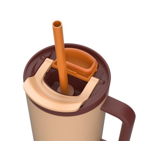 Kubek termiczny ze słomką Kambukka Rio Tumbler 950ml, Almond Dream
