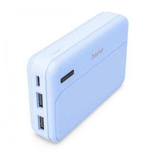 Power pack 10000 mAh 2xUSB-A niebieski
