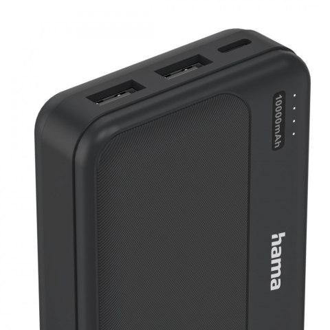 Power pack 10000mAh 2xUSB-A antracyt