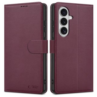 Etui futerał na Samsung Galaxy S26 Wallet - bordowy