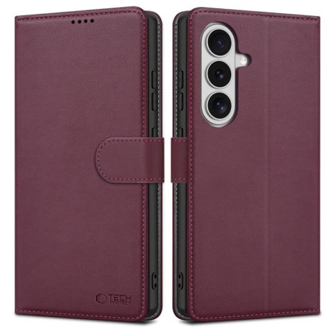 Etui futerał na Samsung Galaxy S26 Wallet - bordowy