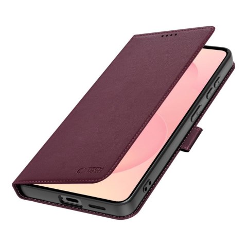 Etui futerał na Samsung Galaxy S26 Wallet - bordowy