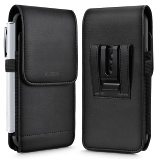 Etui kabura do paska dla smartfonów 5.8-6.8'' - czarna