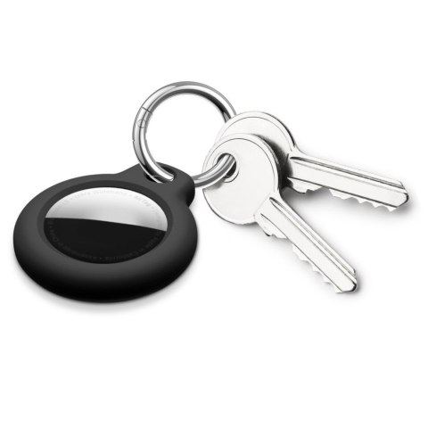 Etui ochronne brelok na lokalizator Apple AirTag 1 / 2 czarne - 4 szt.