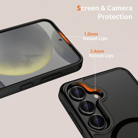 Etui pokrowiec na Google Pixel 10 / 10 Pro MagMat MagSafe - czarny mat