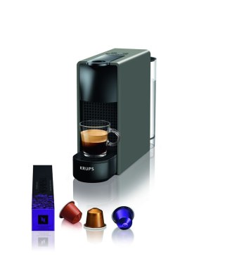 Ekspres kapsułkowy Krups Nespresso Essenza Mini XN110B (1200W; kolor szary)
