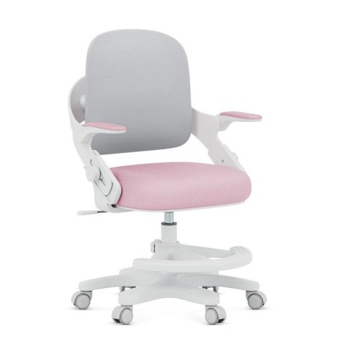Fotel obrotowy Junior 4.3 Pink-Grey