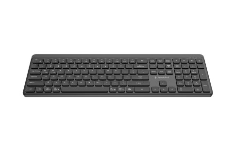 GEMBIRD BEZPRZEWODOWY ZESTAW KLAWIATURY + MYSZ SLIM PRO BUSINESS, DUAL MODE, 2,4 GHZ + BT, UKŁAD US, KOLOR CZARNY