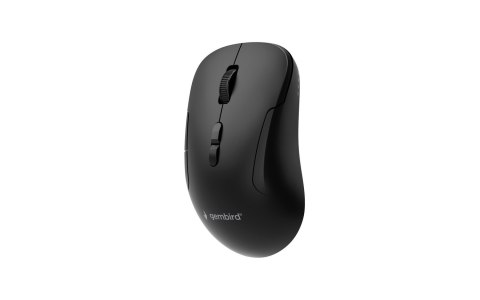 GEMBIRD MYSZ BEZPRZEWODOWA DUAL MODE (2.4G + BT) 1600 DPI, 7 PRZYCISKÓW, KOLOR CZARNY