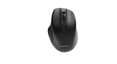 GEMBIRD MYSZ BEZPRZEWODOWA DUAL-MODE (2.4G + BT) 2400 DPI, 6 PRZYCISKÓW, KOLOR CZARNY