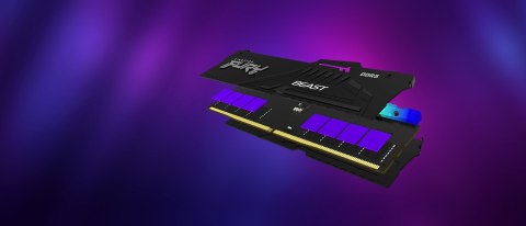 KINGSTON DDR5 128GB 5600MT/s CL36 DIMM KITx2 FURY Beast RGB