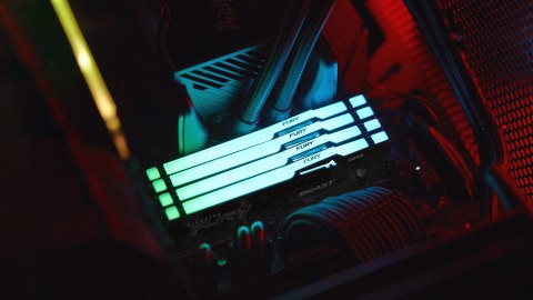 KINGSTON DDR5 128GB 5600MT/s CL40 DIMM KITx2 FURY Beast RGB
