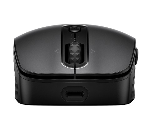 Mysz HP 690 Qi-Charging Rechargeable Wireless Mouse Black bezprzewodowa z akumulatorem czarna 7M1D4AA (OUTLET)
