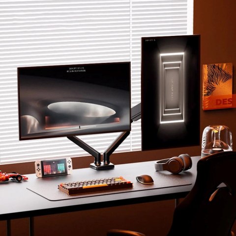 BLOW UCHWYT TV LCD HQ 17"-32" DO BIURKA Z PRZEGUBEM PODWÓJNY