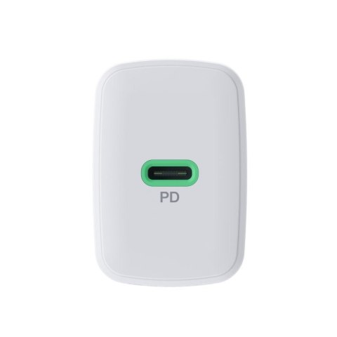 Ładowarka sieciowa USB 30W 1x USB-C BIAŁA