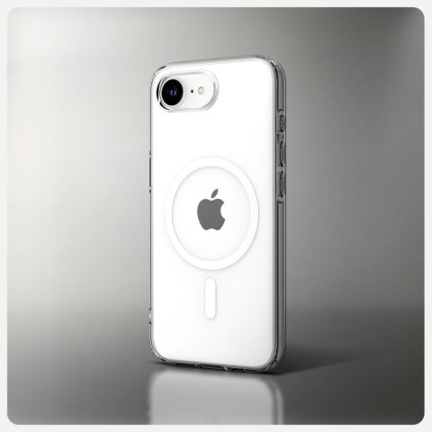 Etui na iPhone 16e z MagSafe Liquid Crystal Mag - przezroczyste