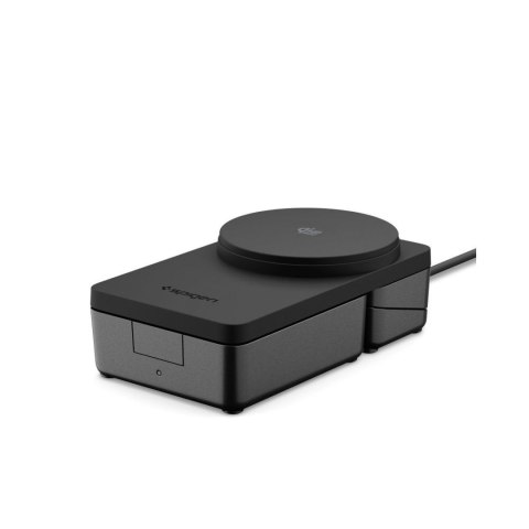 Ładowarka bezprzewodowa magnetyczna 3w1 Qi2.2 25W MagSafe - czarna