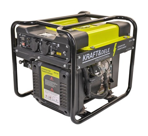 Agregat prądotwórczy / generator inwertorowy 3,5kW 12/230V K&D KD134 (WYPRZEDAŻ)