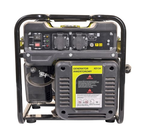 Agregat prądotwórczy / generator inwertorowy 3,5kW 12/230V K&D KD134 (WYPRZEDAŻ)