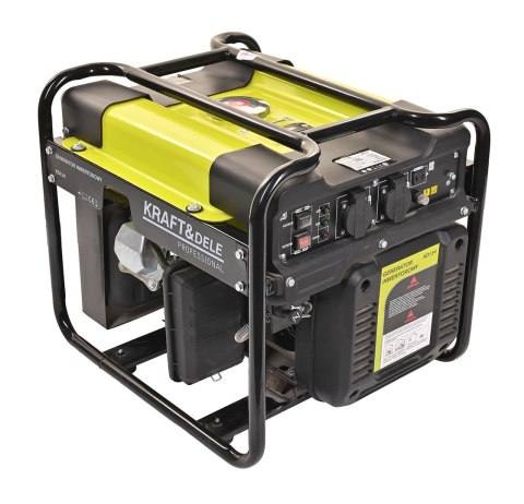 Agregat prądotwórczy / generator inwertorowy 3,5kW 12/230V K&D KD134 (WYPRZEDAŻ)