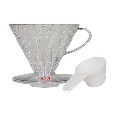 Hario plastikowy Drip V60-02 - Clear