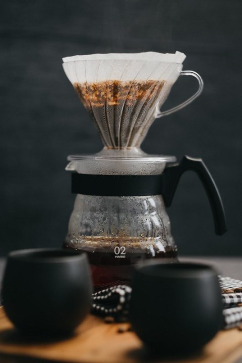 Hario plastikowy Drip V60-02 - Clear
