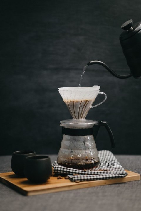 Hario plastikowy Drip V60-02 - Clear