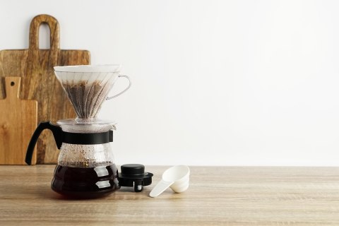 Hario plastikowy Drip V60-02 - Clear