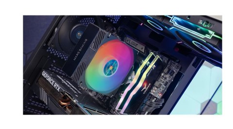 Chłodzenie procesora Mars MCPU-X4ARGB 120 PWM 220W TDP czarne