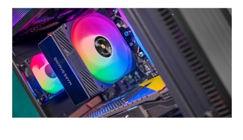 Chłodzenie procesora Mars MCPU-X5ARGB 120 PWM 280W TDP czarne