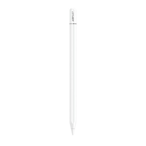 Rysik stylus pojemnościowy do iPad z ładowaniem bezprzewodowym i 2 końcówkami V3 - biały