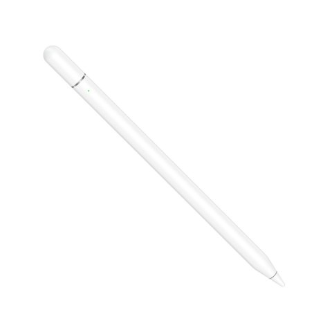 Rysik stylus pojemnościowy do iPad z ładowaniem bezprzewodowym i 2 końcówkami V3 - biały