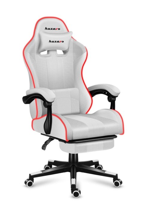 Fotel gamingowy Huzaro Force 4.7 RGB White (OUTLET)