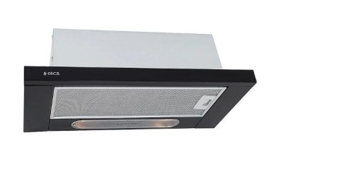 Okap teleskopowy ELICA ELITE 14 LUX 60 cm | sterowanie dotykowe | LED | czarny (OUTLET)