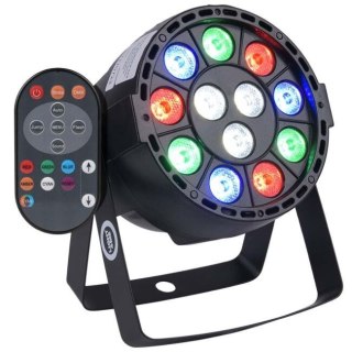 LIGHT4ME P12 LED PAR RGBW - Mobilny i kompaktowy reflektor LED PAR