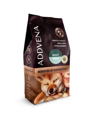 ADDVENA BOOSTED BY SUPERFOODS dla dorosłych psów małych ras 10kg (OUTLET)
