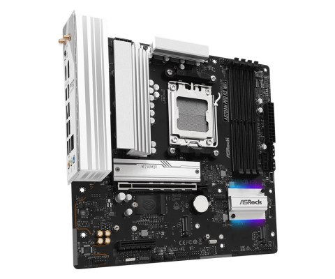 Płyta główna A620AM PRO RS WIFI AM5 4DDR5 HDMI/DP M.2 mATX