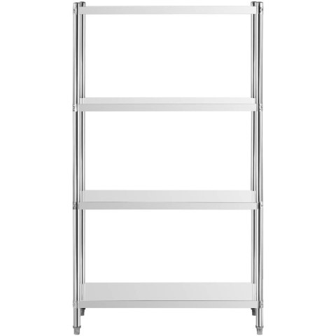 Regał metalowy magazynowy gastronomiczny do 200 kg 100 x 40 x 180 cm